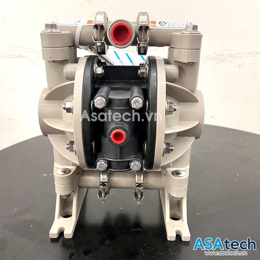 Máy Bơm Màng Khí Nén Aro 666053-3EB 1/2 inch (PP-Santoprene) - Ảnh 2