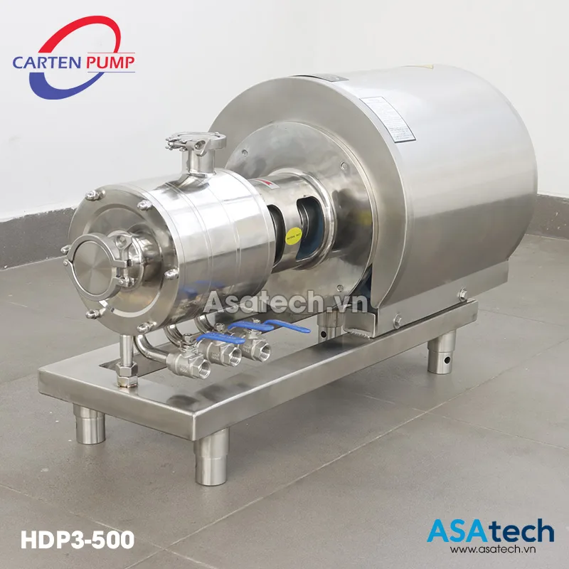 Bơm Đồng Hóa 3 Tầng Cánh Carten Pump HDP3-500