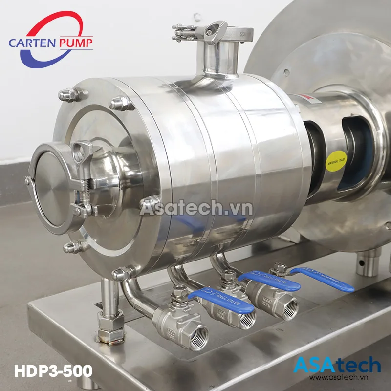 Bơm Đồng Hóa 3 Tầng Cánh Carten Pump HDP3-500 - Ảnh 3